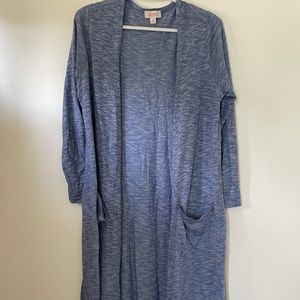 Lularoe Sarah Heather blue color medium